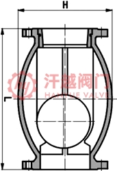 HQ44X無(wú)磨損球形止回閥